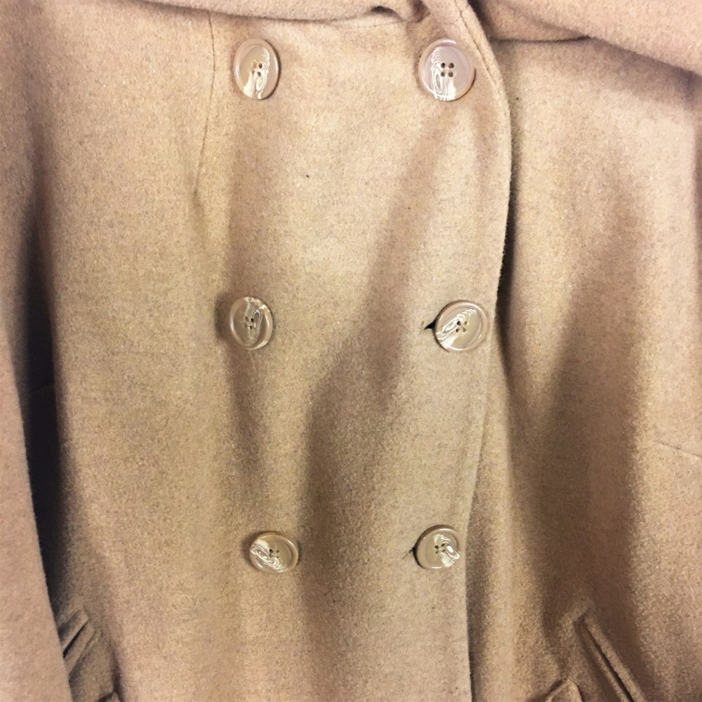 Roaman’s Camel Wool Coat - Picture 6 of 8